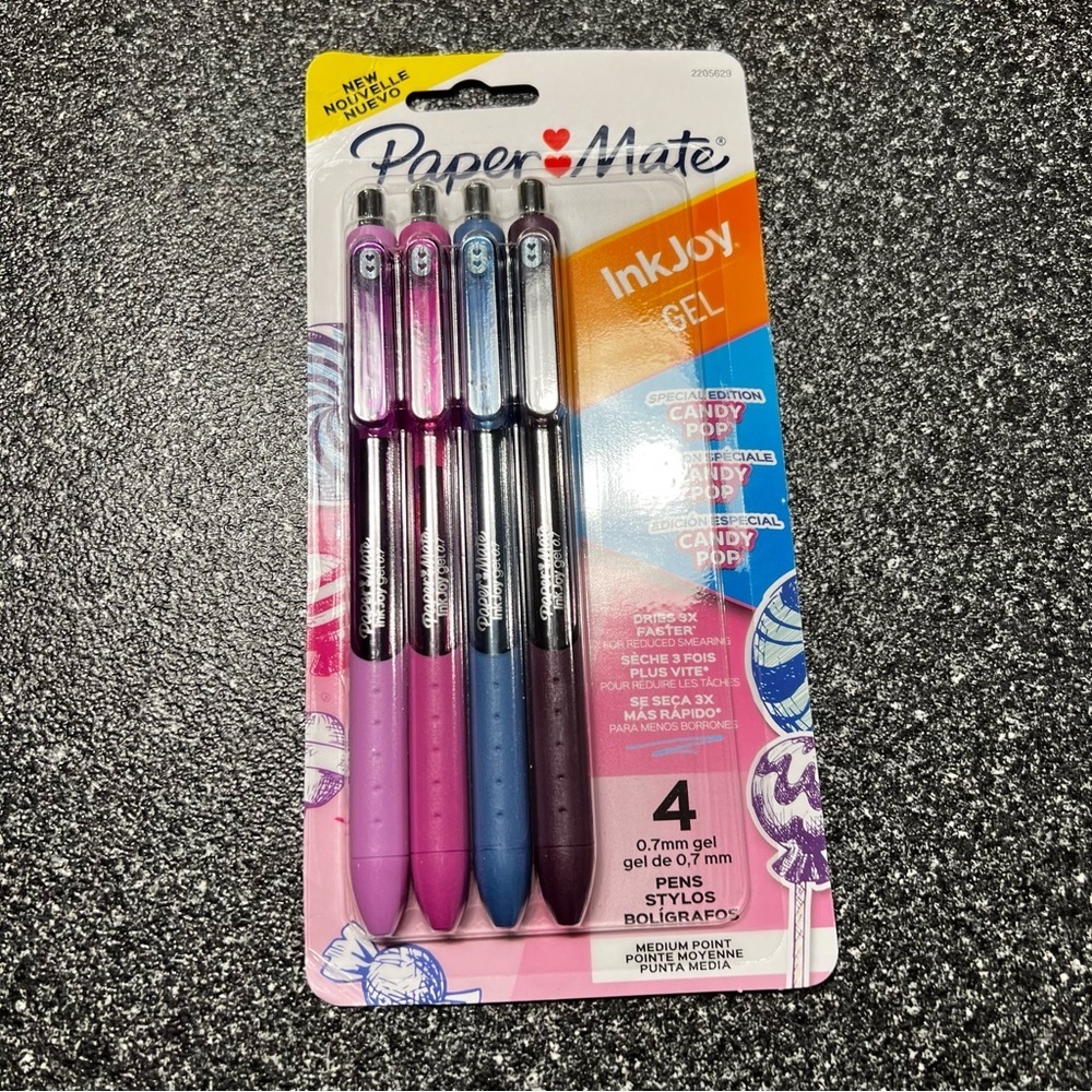 Paper Mate InkJoy Gel Pens 0.7mm ( Candy Pop Edition)